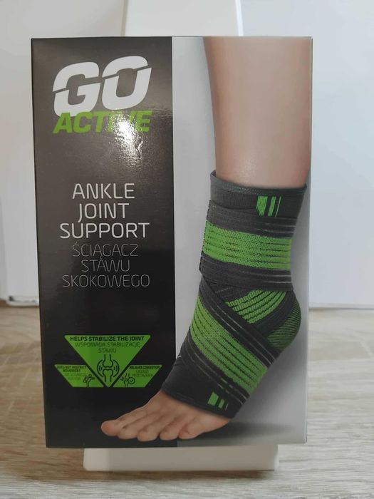 Ściągacz stawu skokowego GO ACTIVE Stabilizator kostki Opaska sportowa
