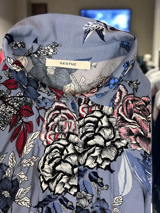 Gestuz Begonia Shirt roz. S/M damska koszula z wiskozy