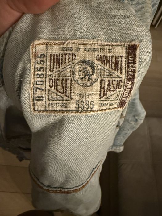 Джинсовая желетка diesel