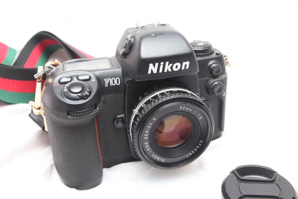 Nikon F100 + Nikon 1.8/50 E Series Stan idealny!