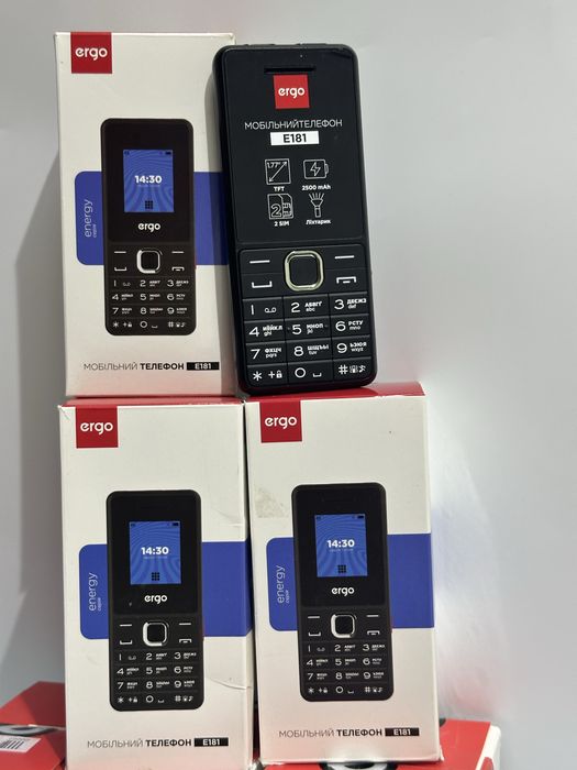 Ergo E181 Dual Sim 2800mA НОВИЙ!