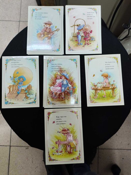 Varios postais vintage coleçoes