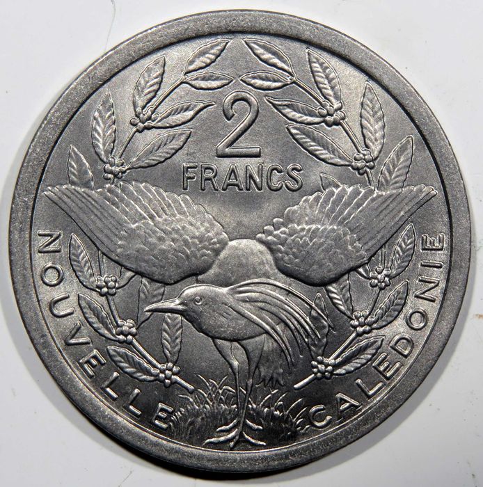 Nova Caledónia - ( França Ultramarina ) 2 Francos 1977 / Soberba