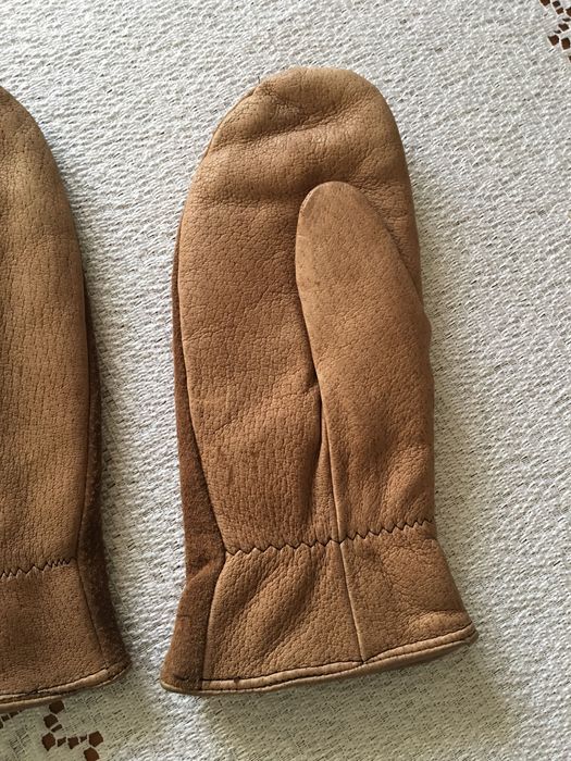 Rękawiczki skórzane PRL