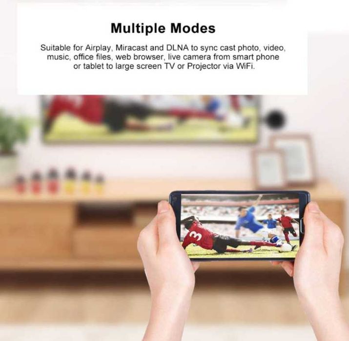 Mirascreen G7M bezprzewodowy adapter 2w1 2.4G Wi-Fi HDMI TV czarny