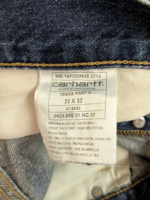 Calças Carhartt, Texas pant, como novas