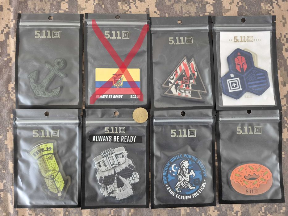 5.11 Патчі/Шеврони