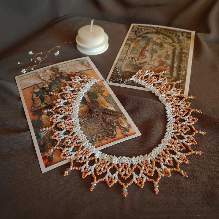 Naszyjnik z koralików