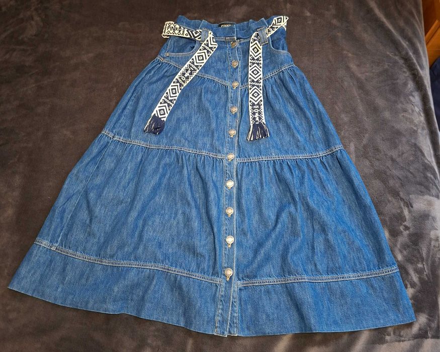 Spódnica PINKO Denim Longuette