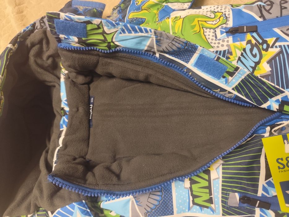 Nowy kombinezon spodnie kurtka r. 98