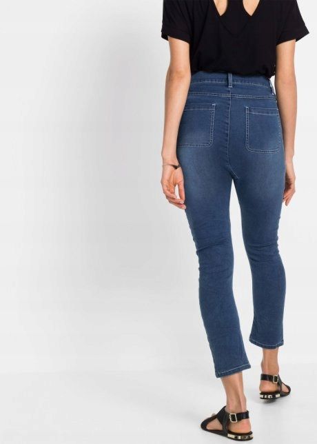 B.P.C jeansowe haremki modne r.48