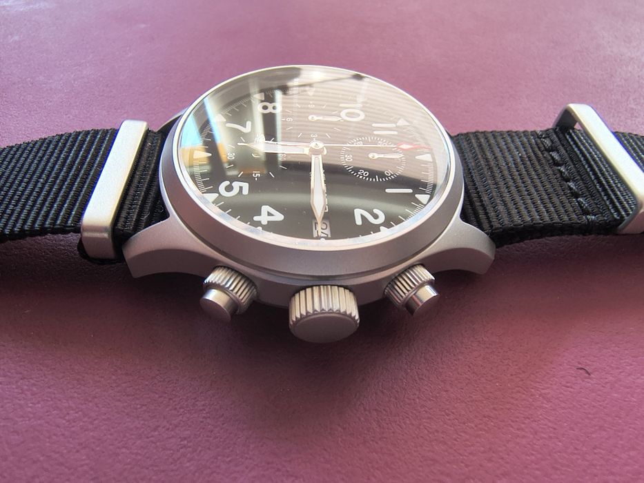 MILITADO ML1868-2 chronograf kwarc , szafir,  VK67