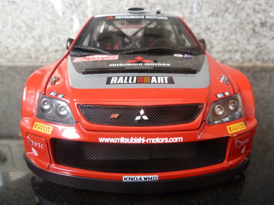 1:18 AutoArt, Mitsubishi Lancer WRC 05, Rally Monte Carlo 2005
