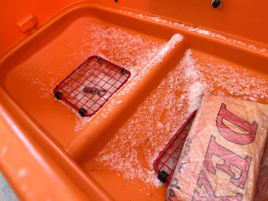 Rozsiewacz nawozów 600L 850kg DEXWAL dwutarczowy KŁOS Motyl -- RATY--