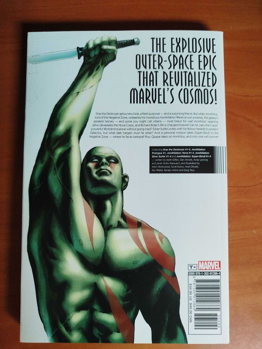 Raro - Banda Desenhada Marvel Annihilation complete collection Vol1