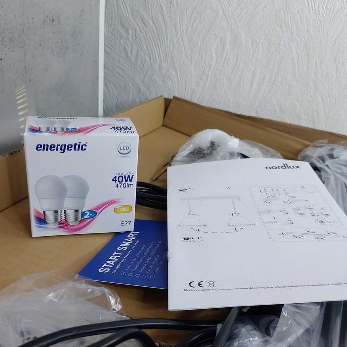 Candeeiro/Candelabro suspenso - Nordlux - Pine 2-Kit - Grey