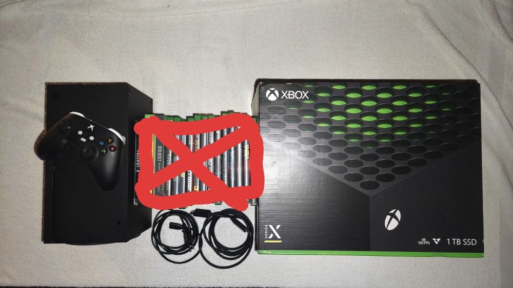 Xbox Series X com Caixa em Bom estado