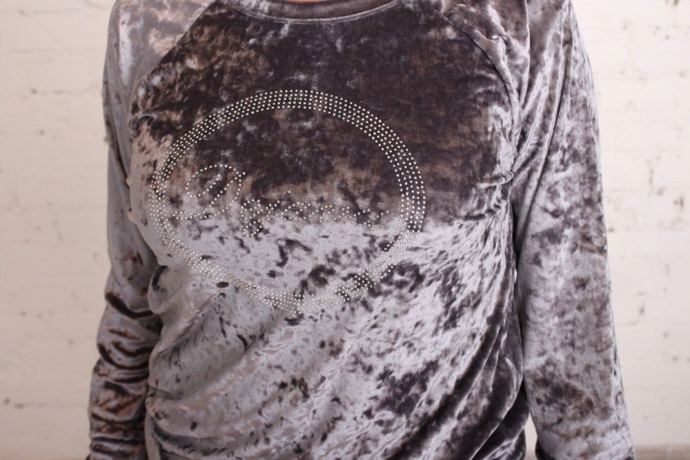 Świetny welurowy dres The Still r.L-XL WELUR dżety DWA KOLORY