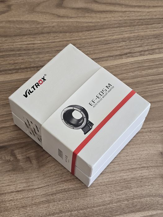 Adaptador Viltrox EF-EOS M Autofocus (Novo - nunca usado)