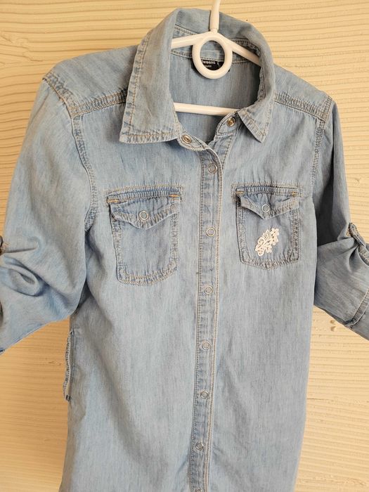 Koszula jeansowa 146 KappAhl