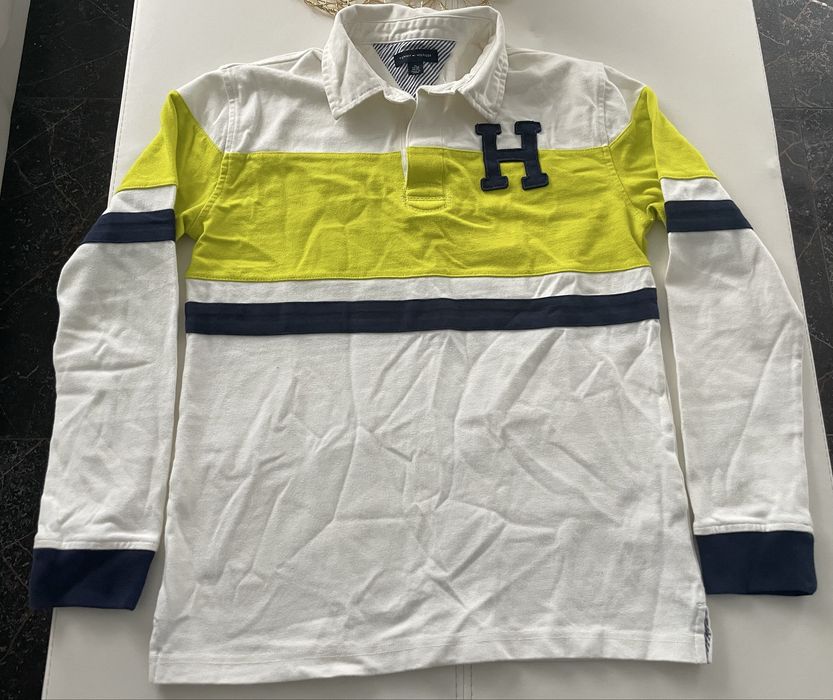 Polówka męska Tommy Hilfiger longsleeve oryginalna Polo