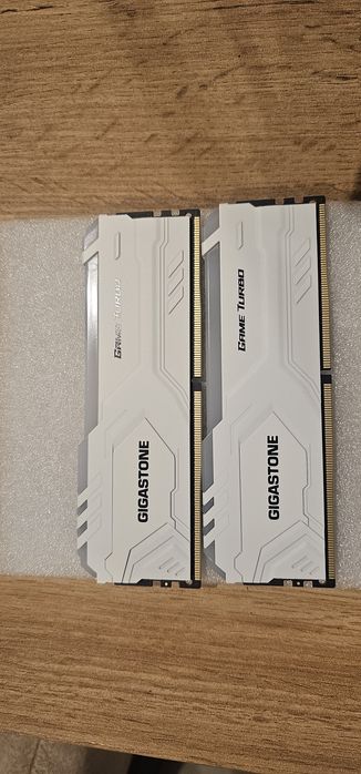 Gigastone Game Turbo RGB White 32gb (2x16gb) ddr4 3600MHz CL18 -  kit novo!