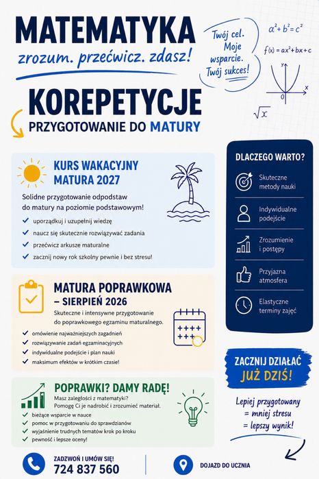 Koreperycje z MATEMATYKI