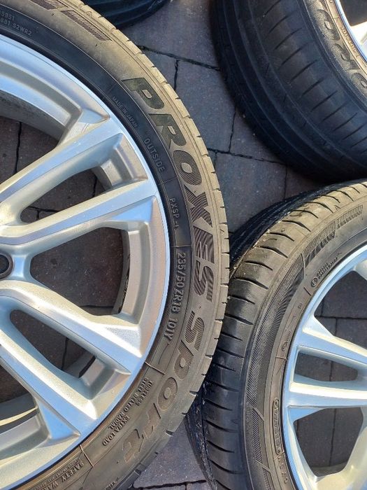 Felgi oryginalne i opony 18” Ford, Volvo