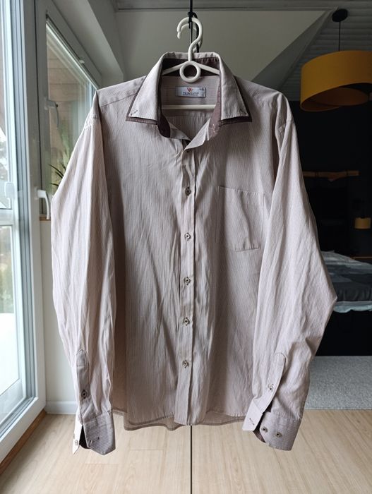 Koszula męska brązowa XXL