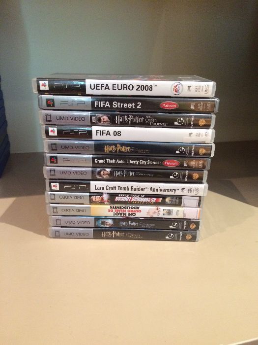 PSP+5Jogos+7Filmes