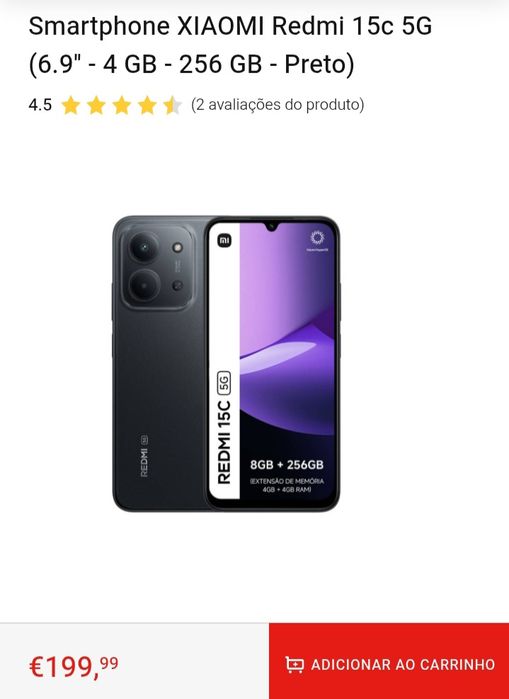 Vendo Redmi 15c 5G 256GB