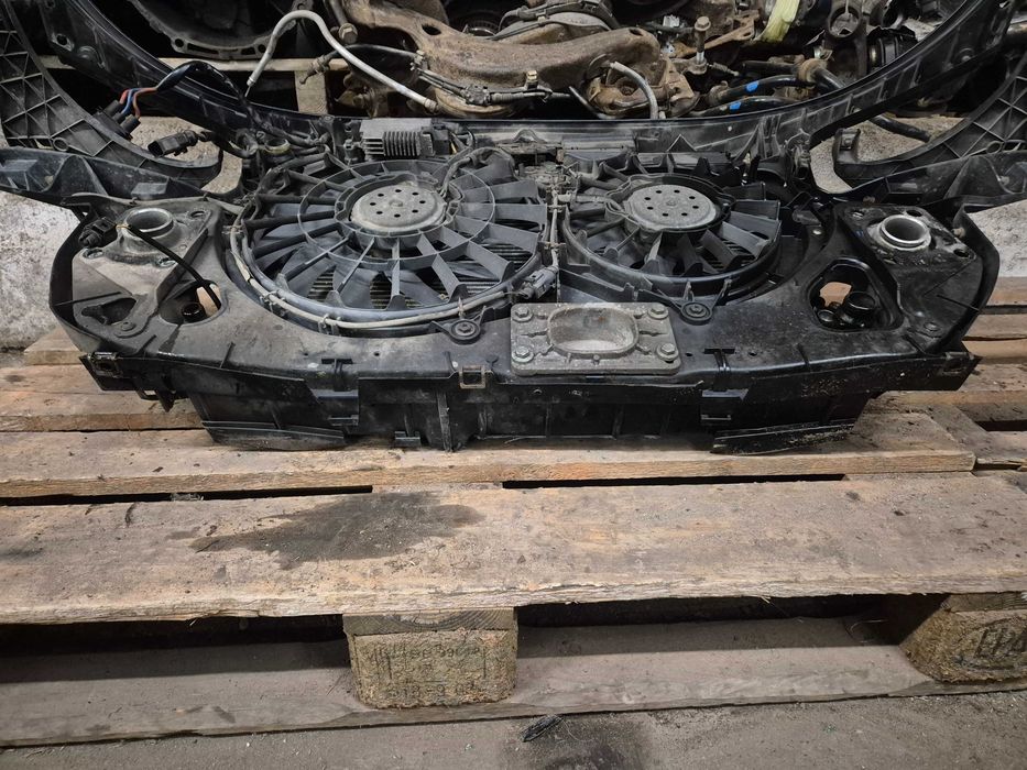 A4 b6 3.0asn pas przód pas przedni wentylatory chłodnice audi a4 b6