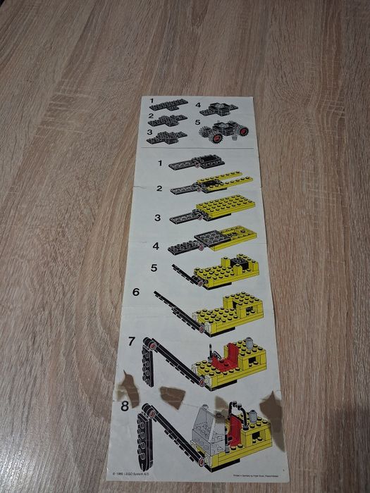 LEGO 6678 Town - Pneumatic instrukcja