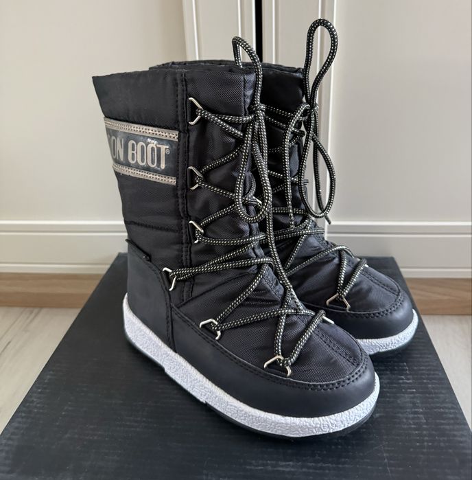 Śniegowce dziewczęce Moon Boot Quilted r. 30 Nowe Zimowe