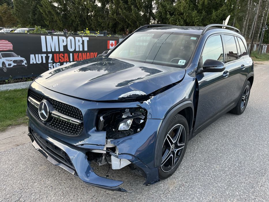 Mercedes-Benz GLB 250 AMG Pakiet 4Matic 2020 Rok 2.0 Benzyna Uszkodozny