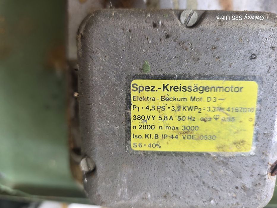 Piła stołowa Krajzega 380 V Beckum Elektra