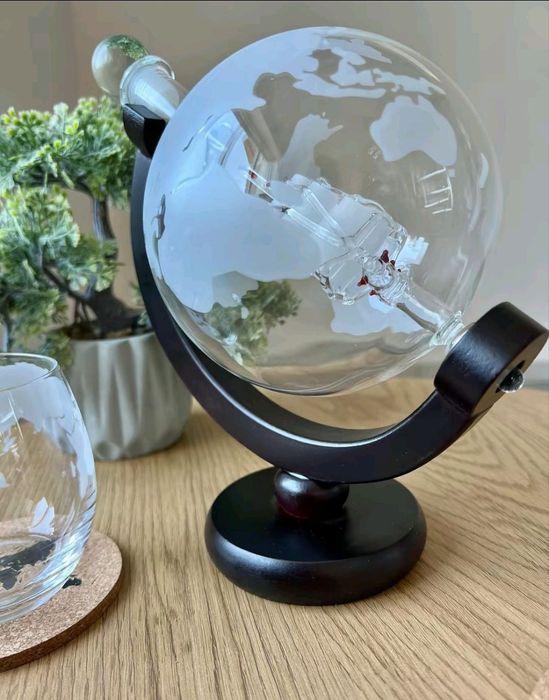 Набор для виски Globus Malatec Графин + 2 стакана + камни охлаждающие