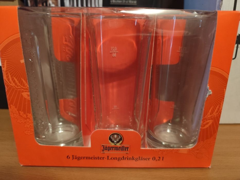 Szklanki jagermejster jager