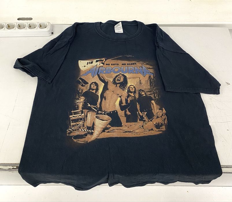 Футболки Airbourne No Guts No Glory Europe мерчи джерси реп боксы найк