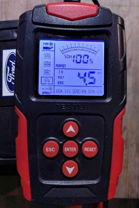 Akumulator samochodowy Varta (Ford) EFB 60Ah, 600A, 100% sprawności