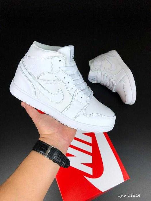 Кроссовки nike air force с мехом