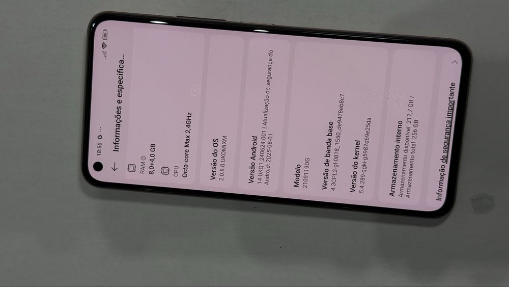 Xiaomi 11 Lite 5G NE – 8GB RAM / 256GB – 120€