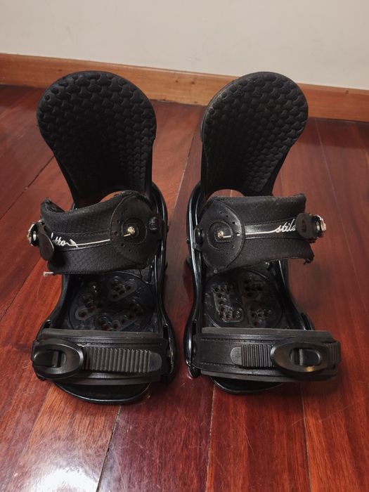 Prancha snowboard + fixações