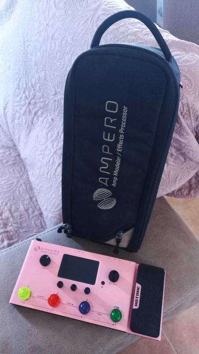 Hotone Ampero PINK LIMITED EDITION + Bolsa Original - COMO NOVO