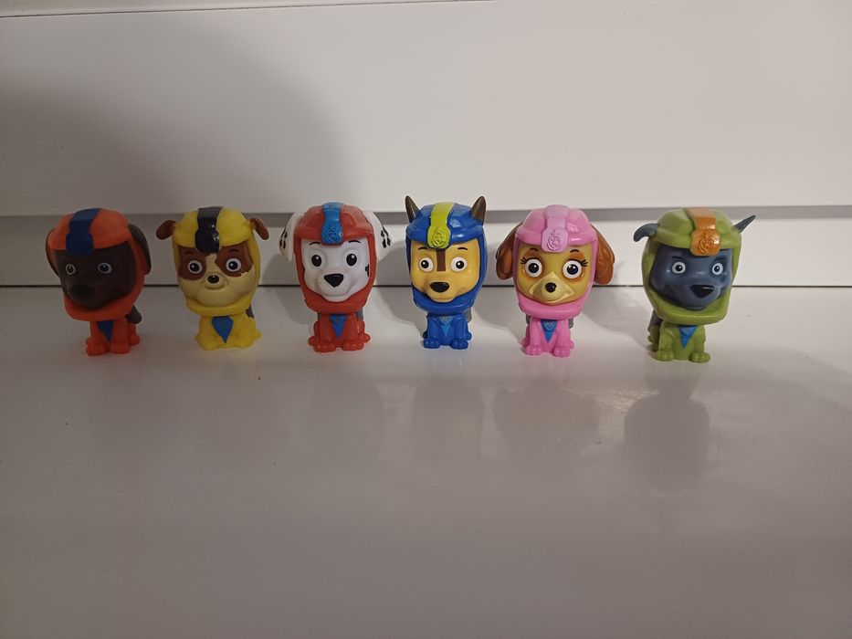 Psi Patrol figurki wodne komplet 6 sztuk