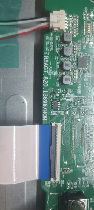 Smartv Hisense 43E7NQ ecran partido restaurante pecas boas