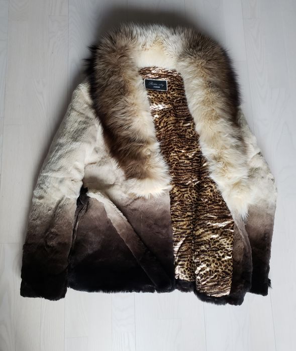 Шуба полушубок з натурального хутра