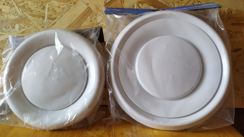 Анемостат приточно-вытяжной,потолочный А-150 врф пластиковий.