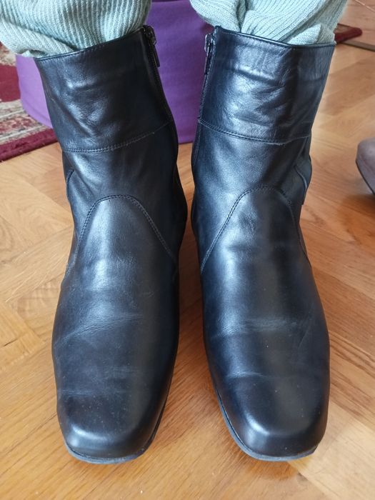 Skórzane buty damskie rozmiar 44