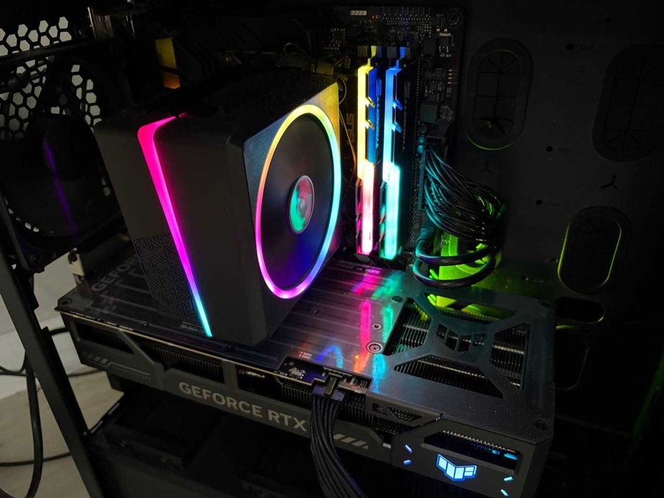 Потужний Ryzen 9 5900X, надійна материнська плата ASUS TUF B550M-PLUS, передова G.Skill 32 GB (2x16GB) DDR4 3600 MHz Trident Z RGB
